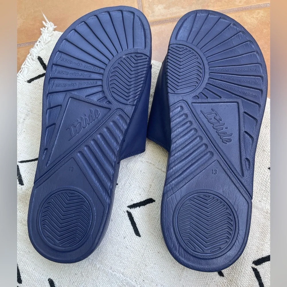 NWOB ISlide x NBA Cleveland  Cavaliers Gel Slide Basketball Logo in Navy size 13